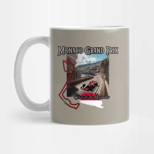 Circuit de Monaco, formula 1, F1m Monaco Grand Prix Mug